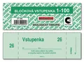 Ďalší obrázok produktu Bločková vstupenka 1-100 ET300