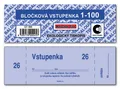 Ďalší obrázok produktu Bločková vstupenka 1-100 ET300