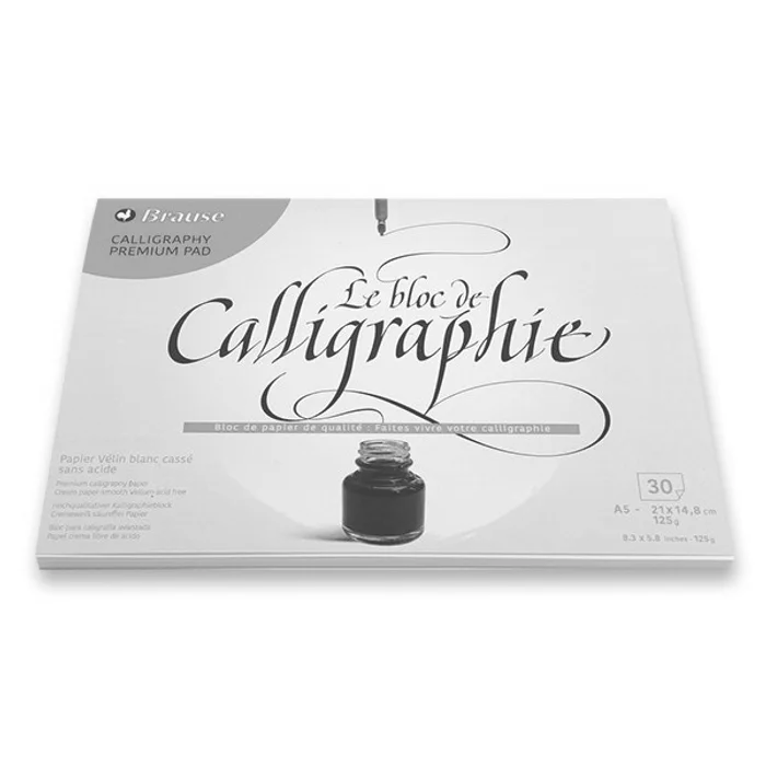 Hlavný obrázok produktu Blok Clairefontaine Calligraphy Pad A4, 30 listů, 125 g
