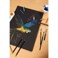 Ďalší obrázok produktu Blok Clairefontaine Paint on Black A5, 20 listů, 250 g