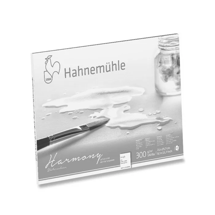Hlavný obrázok produktu Blok Hahnemühle Harmony Watercolour rough A4, 12 listů