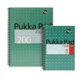 Blok "Metallic Jotta", A4+, štvorčekový, 100 listov, špirálová väzba, PUKKA PAD