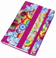 Písací blok "Psicodelia", rôzne farby, linkovaný, tvrdé dosky, A6, 96 listov, UNIPAPEL