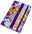 Písací blok "Psicodelia", rôzne farby, linkovaný, tvrdé dosky, A6, 96 listov, UNIPAPEL