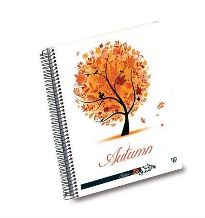 Hlavný obrázok produktu Blok na psaní "Tempo Seasons", motiv roční období, linkovaný, drátěná kroužková vazba, A6,