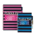 Ďalší obrázok produktu Blok s rozdeľovačmi „Navy Project Book“, A5, modrý, linkovaný, 100 listov, špirálová väzba,