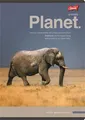 Blok so špirálou "Planet", štvorčekovaný, A5, 96 listov, UNIPAP