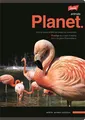 Blok so špirálou "Planet", štvorčekovaný, A5, 96 listov, UNIPAP