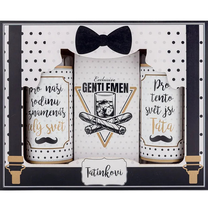 Hlavný obrázok produktu Bohemia Gifts Pro tatínka - Gentleman sprchový gel + šampon + sůl do koupele