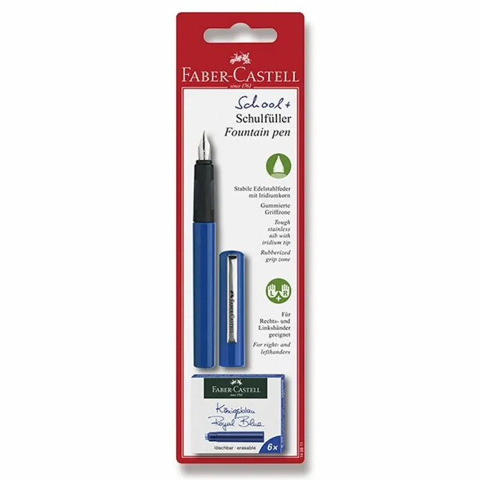 Hlavný obrázok produktu Bombičkové pero Faber-Castell modré