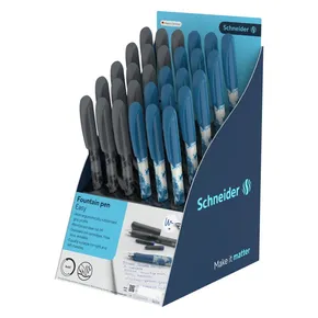 Bombičkové pero Schneider Easy - stojan, 30 ks