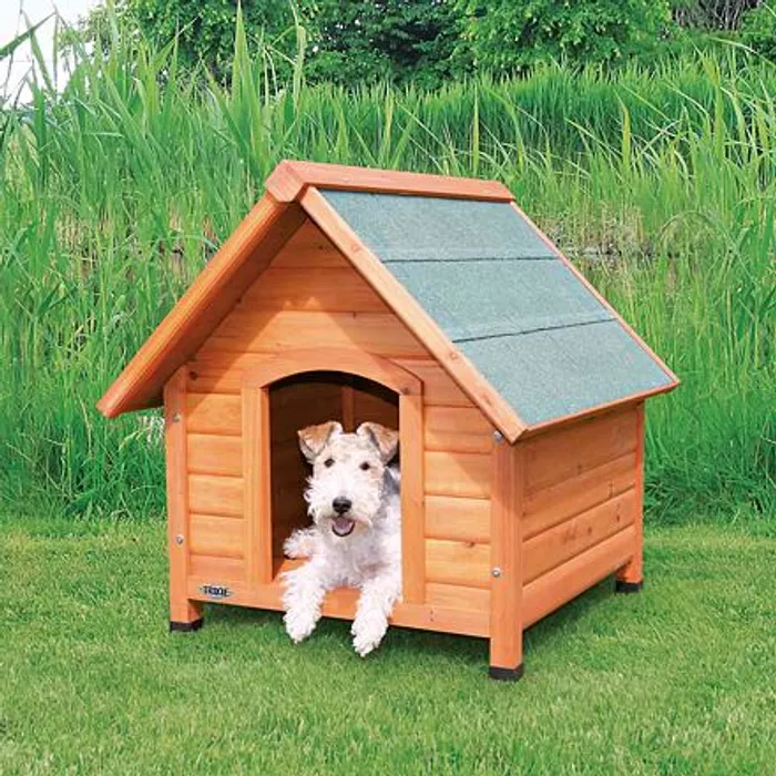 Hlavný obrázok produktu Bouda pro psa, dřevěná, S-M 71x77x76 cm TRIXIE