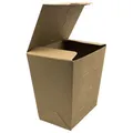 Box na hranolky (PAP FSC Mix) nepremastiteľný kraft `150 g` [50 ks]