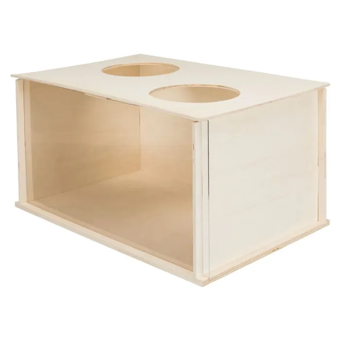 Hlavný obrázok produktu Box na norování pro králíky, 58 x 30 x 38 cm, dřevo/akryl