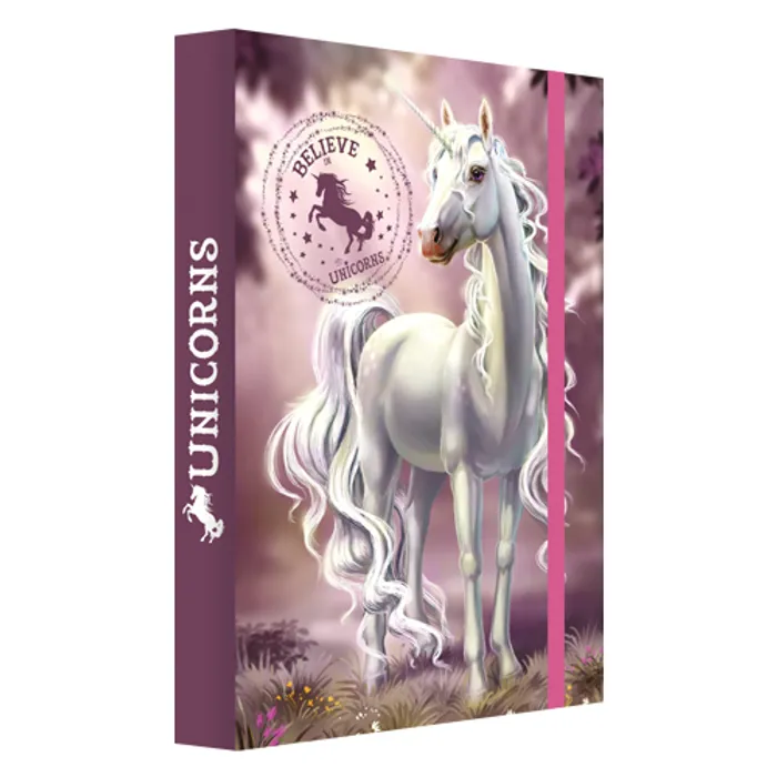 Hlavný obrázok produktu Box na sešity A4 Jumbo Believe in Unicorns