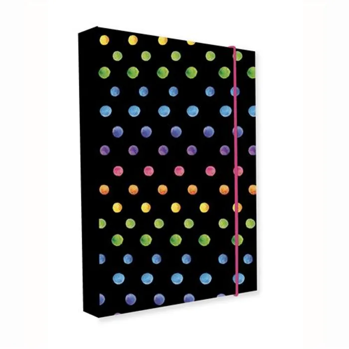 Hlavný obrázok produktu Box na sešity A4 Jumbo Dots Colors