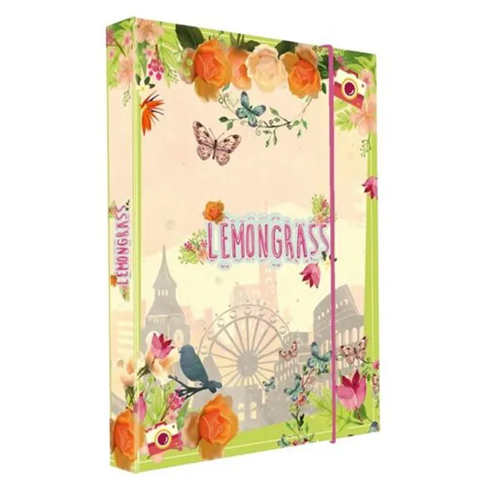 Hlavný obrázok produktu Box na sešity A4 Jumbo Lemongrass