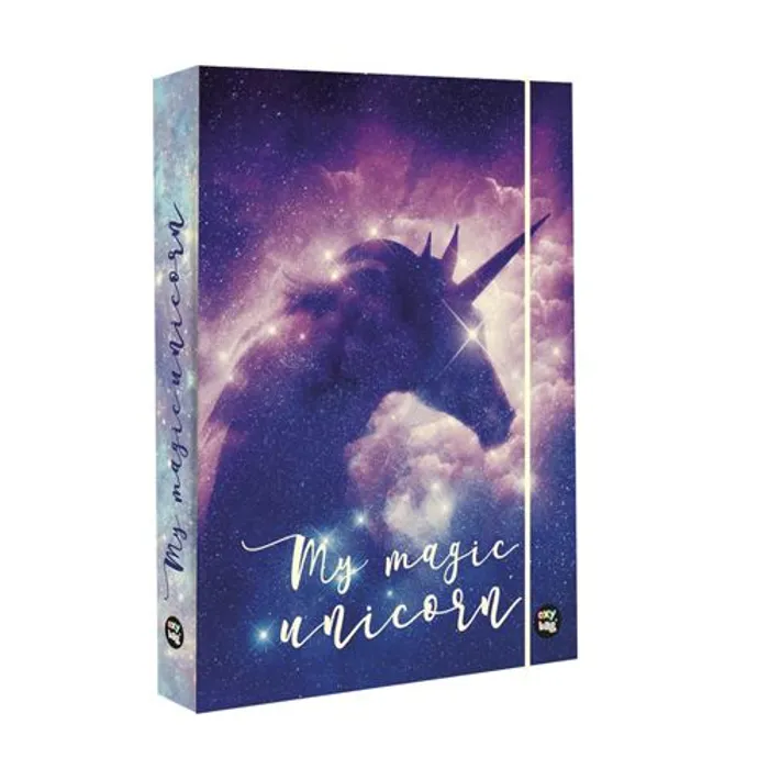 Hlavný obrázok produktu Box na sešity A4 Jumbo Unicorn Dream