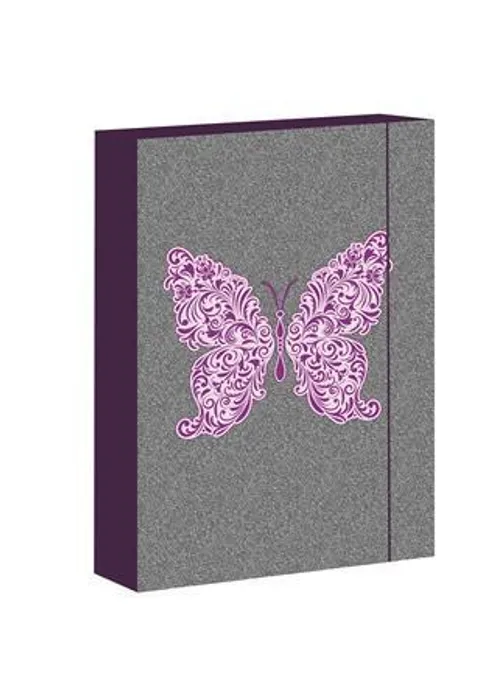 Hlavný obrázok produktu Box na sešity, A4, Butterfly Jeans - Jumbo
