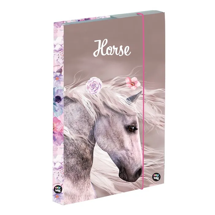 Hlavný obrázok produktu Box na sešity A5 Jumbo kůň romantic