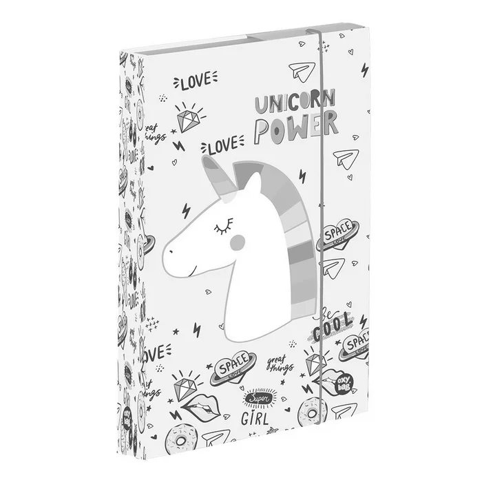 Hlavný obrázok produktu Box na sešity A5 Jumbo Unicorn iconic