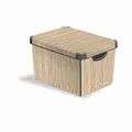 Box, plastový, 22 l, s potlačou „Bambus“, CURVER