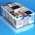 Ďalší obrázok produktu Box, plastový, 50 l, priehľadný, SKUTOČNE UŽITOČNÝ