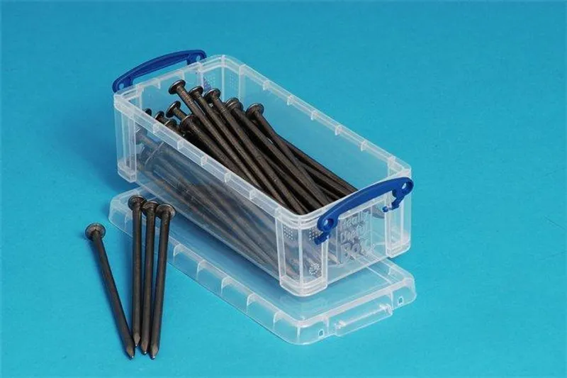 Hlavný obrázok produktu Box, plastový, s víkem, 0,9 l, průhledný, REALLY USEFUL