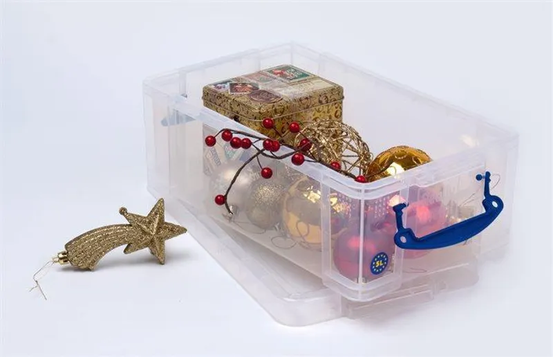 Hlavný obrázok produktu Box, plastový, s víkem, 5 l, průhledný, REALLY USEFUL