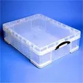 Ďalší obrázok produktu Box, plastový, s víkem, 70 l, průhledný, REALLY USEFUL