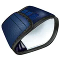 Brušný pás na podložky pre psa samca, tmavo modrý S-M: pás: 37-45 cm