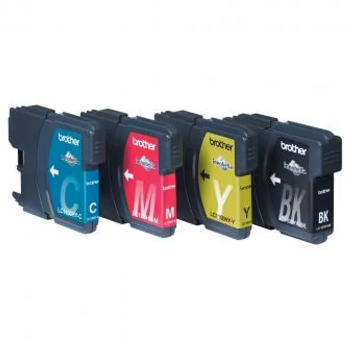 Hlavný obrázok produktu Brother originální ink LC-1100HYVALBP, CMYK, 900/3x750str., high capacity, Brother DCP-66