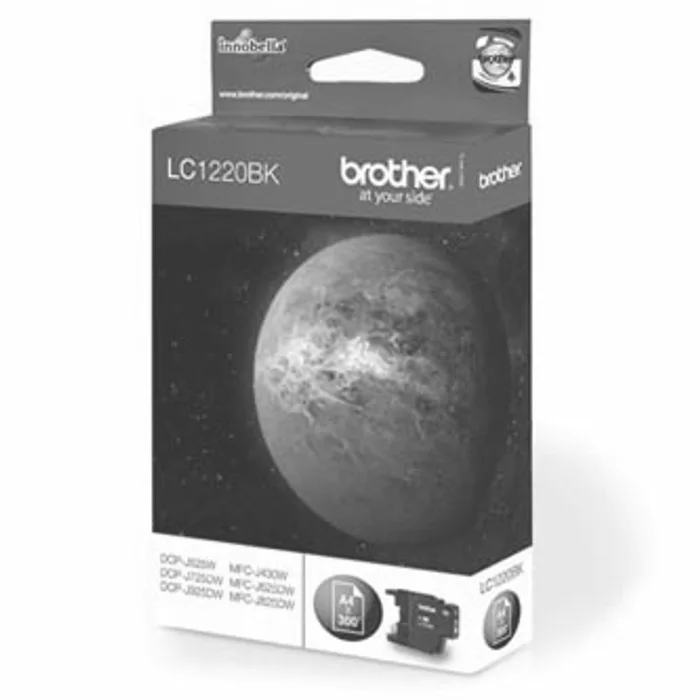 Hlavný obrázok produktu Brother originální ink LC-1220BK, black, 300str., Brother DCP-J925 DW