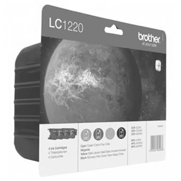 Hlavný obrázok produktu Brother originální ink LC-1220VALBP, CMYK, 4x300str., Brother DCP-J925 DW