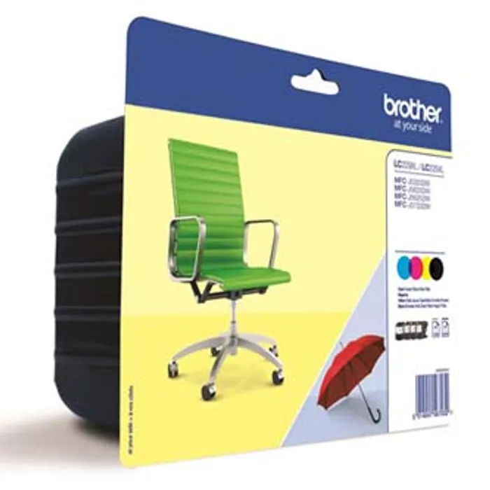 Hlavný obrázok produktu Brother originální ink LC-229XLVALBP, CMYK, 2400str., Brother MFC-J5320DW, MFC-J5620DW, M
