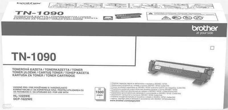 Hlavný obrázok produktu Brother originální toner TN1090, black, 1500str., Brother HL-1222WE, DCP-1622WE, O
