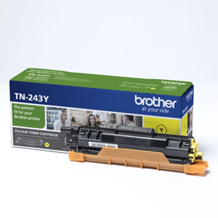 Hlavný obrázok produktu Brother originální toner TN243Y, yellow, 1000str., Brother DCP-L3500, MFC-L3730, MFC-L374