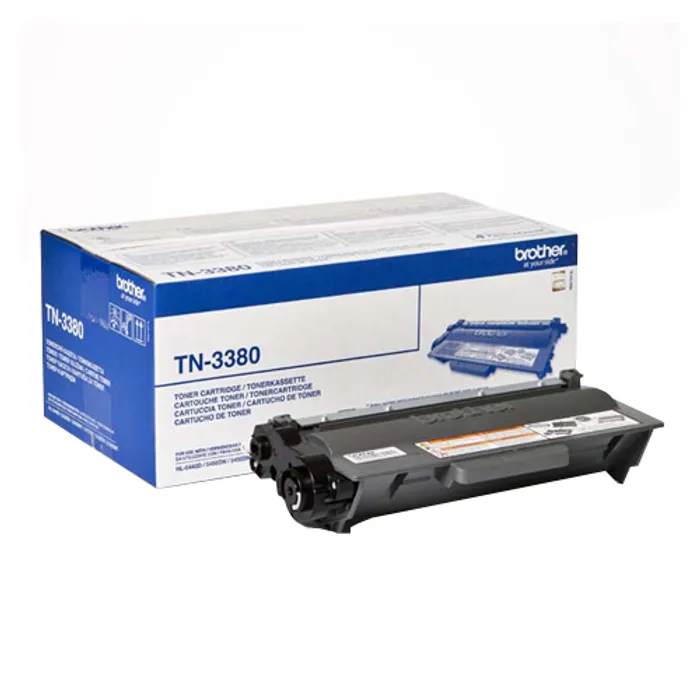 Hlavný obrázok produktu Brother originální toner TN3380, black, 8000str., Brother HL-5440D, HL-5450DN, HL-5470DW,