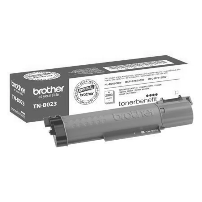 Hlavný obrázok produktu Brother originální toner TNB023, black, 2000str., Brother DCP-B7520DW, HL-B2080DW, MFC-B7