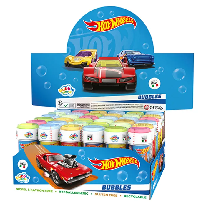 Hlavný obrázok produktu Bublifuk DULCOP 60 ml, Hot Wheels