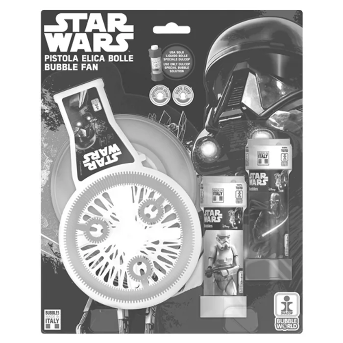 Hlavný obrázok produktu Bublifuk DULCOP Star Wars, s ventilátorm na výrobu bublin