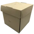 Burger box (PAP FSC Mix) rozkladací nepremastiteľný kraft 120 x 120 x 100 mm [100 ks]