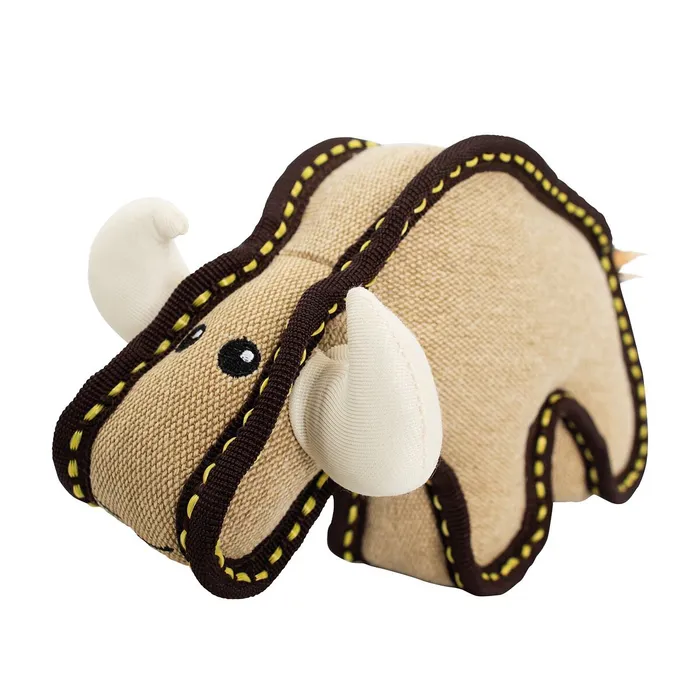 Hlavný obrázok produktu Býk, 24 cm, robustní hračka pro psy, HIPHOP DOG, tkaná látka