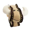 Ďalší obrázok produktu Býk, 24 cm, robustní hračka pro psy, HIPHOP DOG, tkaná látka