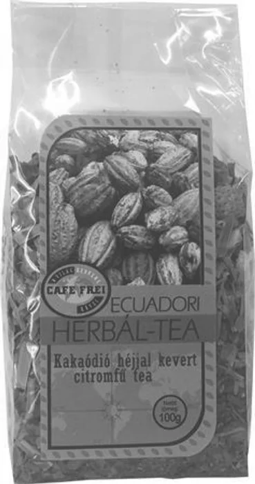Hlavný obrázok produktu Bylinný čaj, 100 g, CAFE FREI, kakao, citrónová tráva, pomerančová kůra, jablko, šípek