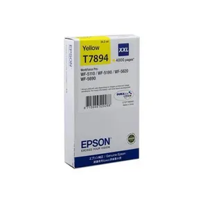 Epson originál ink C13T789440, T789, XXL, yellow, 4000str., 34ml, 1ks, Epson WorkForce Pro WF-5620DWF, WF-5110DW, WF-5690DWF