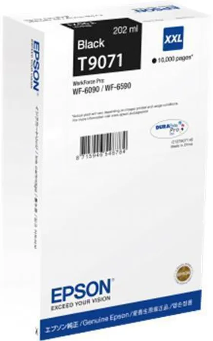 Hlavný obrázok produktu C13T907140 Inkjet cart. pro WF-6090, WF-6590 tiskárny, EPSON černá, 10tis.stran