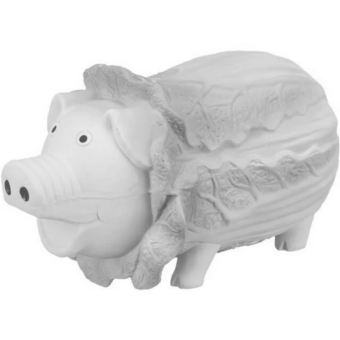 Hlavný obrázok produktu Cabbage Pig - prasátko v zelí, 23 cm, latexová hračka se zvukem, světlezelená