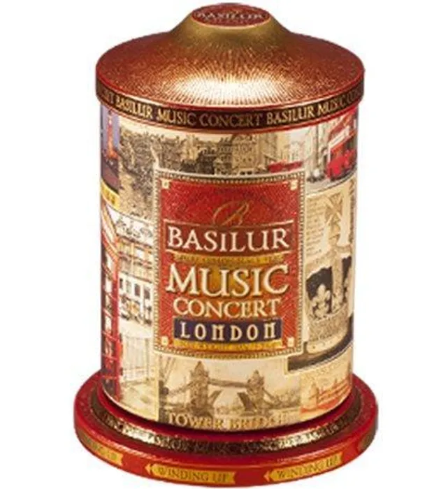 Hlavný obrázok produktu Čaj "BASILUR Music Concert London", černý, 100 g