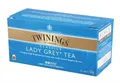 Čaj, čierny, 25x2 g, TWININGS Lady grey